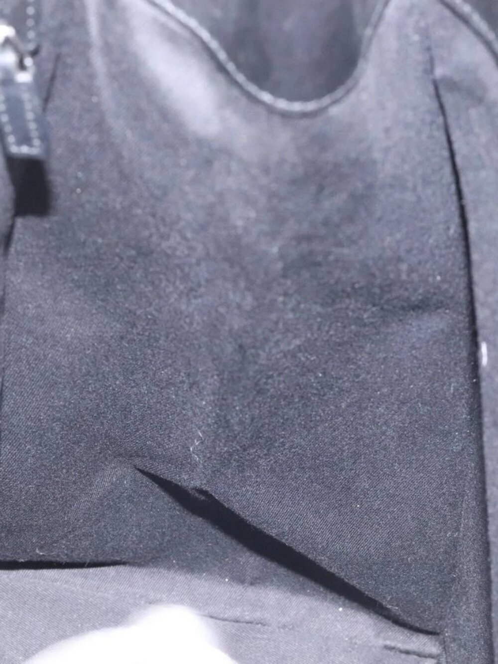 GUCCI GG Canvas Tote Bag Black Silver 109101 Auth nb119 - Picture 13 of 16